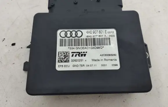 Audi A7 S7 4G Hand brake control module 4H0907801E A2C53383282 32620251A