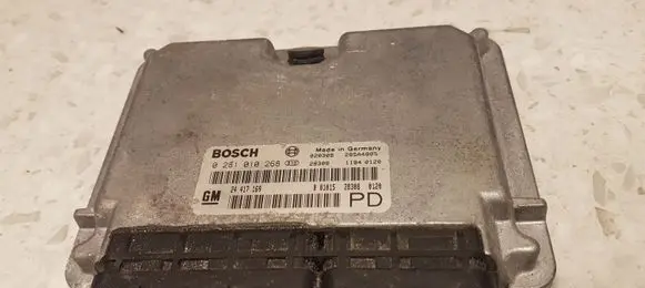 Opel Zafira A Engine control unit/module 0281010268 24417169