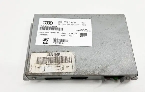 Audi A4 S4 B6 8E 8H Head unit multimedia control 8E0035593A 12224559