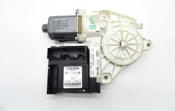 Front door window regulator with motor