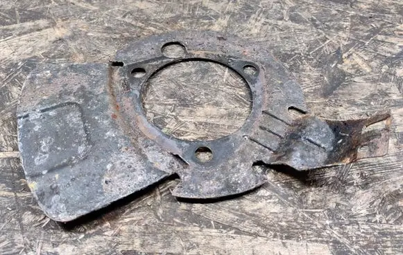 Cadillac SRX Front brake disc dust cover plate 