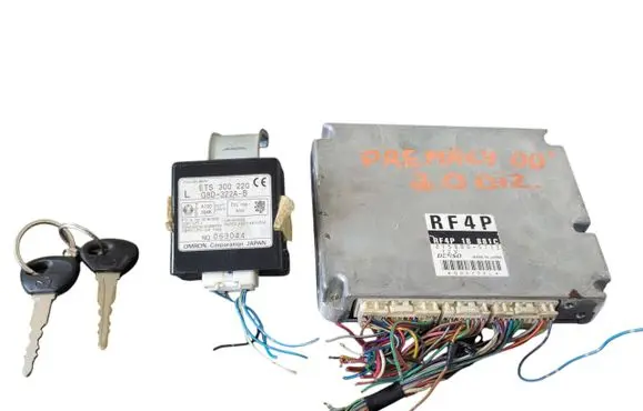 Mazda Premacy Engine ECU kit and lock set RF4P18881C 2758005772 005772L