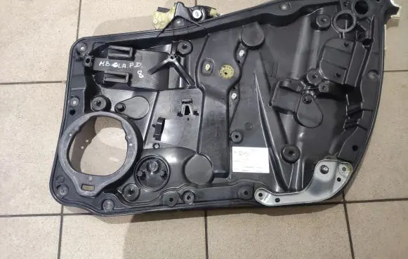 Front door window regulator with motor