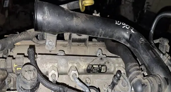 Opel Meriva A Fuel main line pipe 0445214086 55200517