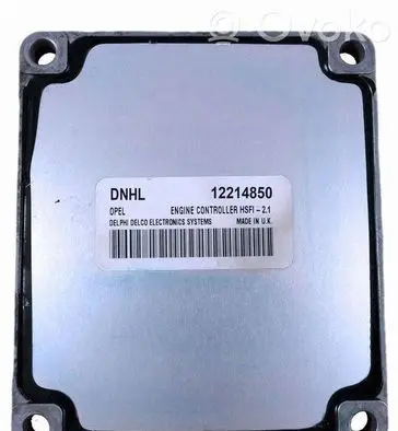 Opel Astra G Engine control unit/module 12214850