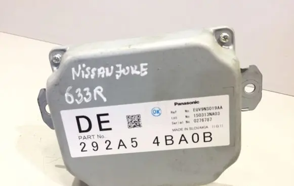 Nissan Juke I F15 Other control units/modules 292A54BA0B EUV9NS019AA 150313NA03