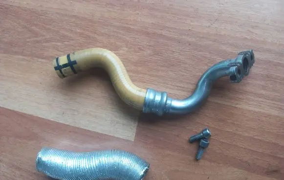 Citroen C4 II Picasso Turbo turbocharger oiling pipe/hose 9686659280 038131