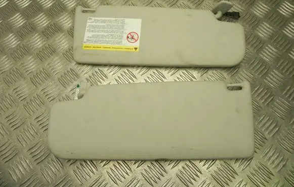 Volkswagen PASSAT B7 Sun visor 1K0857552 T6002 KOMPLEKTAS