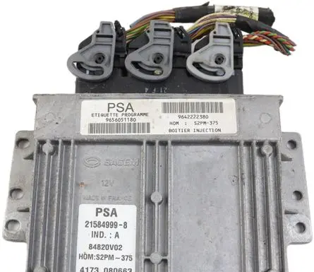 Citroen C2 Engine control unit/module 9642222380 9656051180 S2PM375