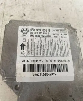 Audi A6 S6 C6 4F Airbag control unit/module 4F0959655B 08H29SA280 0037LD0D4YPY