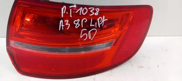 Audi A3 S3 A3 Sportback 8P Rear/tail lights