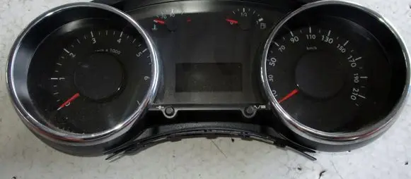 Peugeot 5008 Speedometer (instrument cluster) 9666174880T8