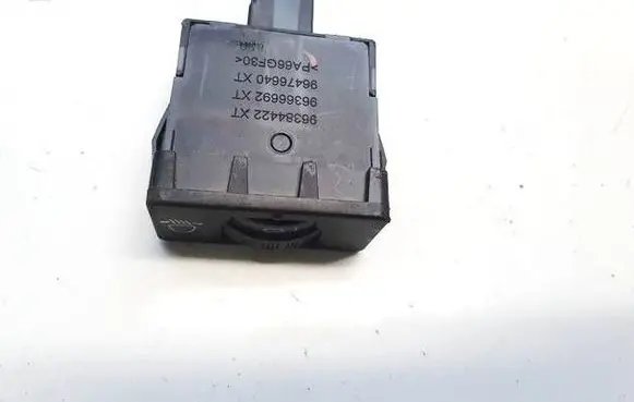 Peugeot 407 Headlight level height control switch 96384422XT