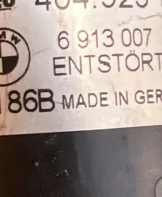 BMW X5 E53 Front wiper linkage and motor 6913007 7111563