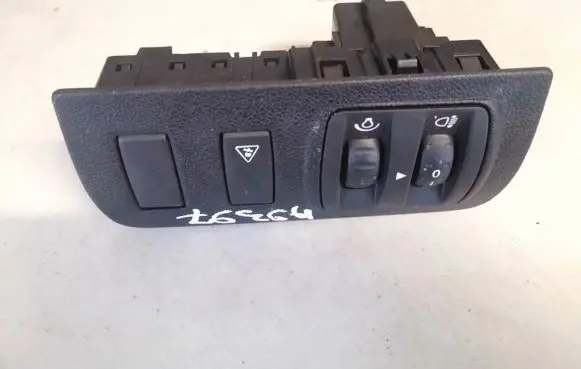 Renault Megane III Headlight level height control switch 648450001r