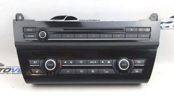BMW 5 F10 F11 Climate control unit 9263749