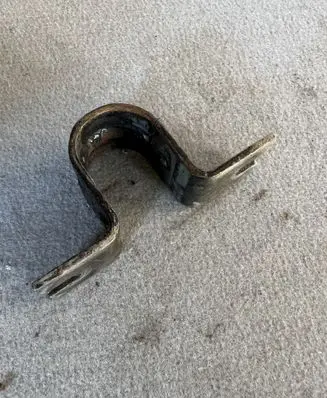 Renault Laguna II Sway bar bush bracket, front 