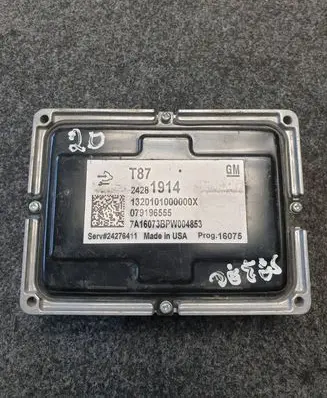 Chevrolet Camaro Gearbox control unit/module 079196555 24281914 1320101000000X