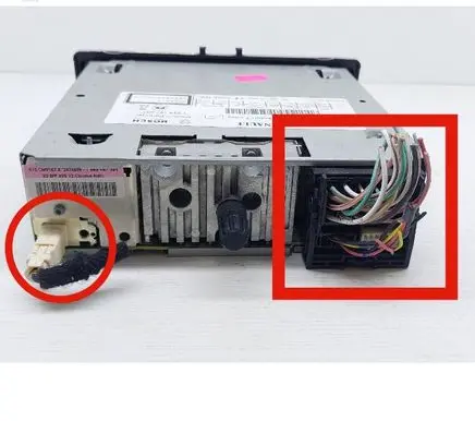 Renault Scenic III - Grand scenic III Sound system wiring loom 986820001