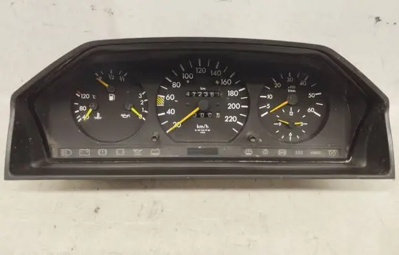 Mercedes-Benz E W124 Speedometer (instrument cluster) 1245425768 1245439722 1245420216