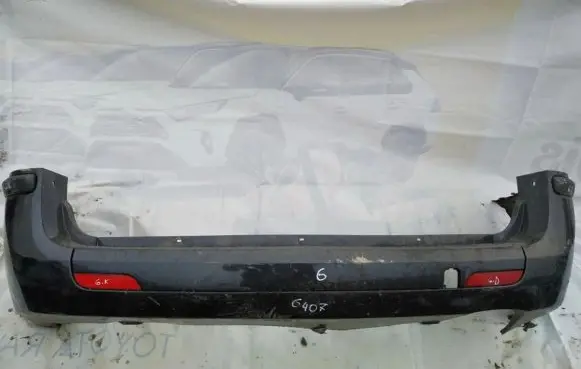 Fiat Ulysse Rear bumper juodas