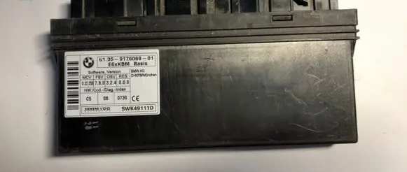 BMW 5 E60 E61 Comfort/convenience module 9176069 6135917606901