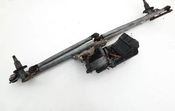 Opel Combo B Front wiper linkage and motor