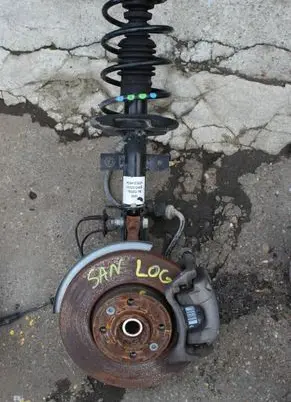 Dacia Logan III Front wheel hub spindle knuckle