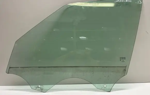 Opel Zafira C Front door window glass four-door