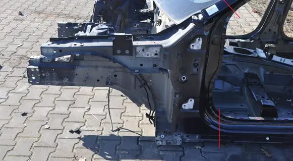 Jaguar F-Pace Front quarter panel 