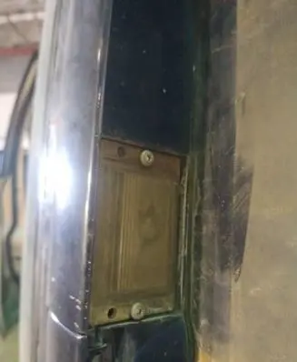 Volvo S70 V70 V70 XC Number plate light