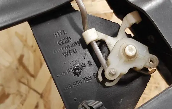 Audi A6 S6 C5 4B Rear window lifting mechanism without motor 4B0839397 489839753D