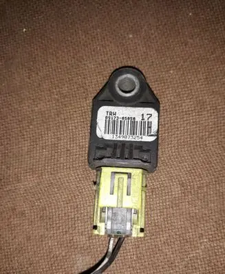 Airbag deployment crash/impact sensor