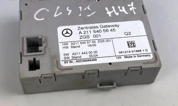 Mercedes-Benz E W211 Other control units/modules A2115405745 A2115405645 A2114420000