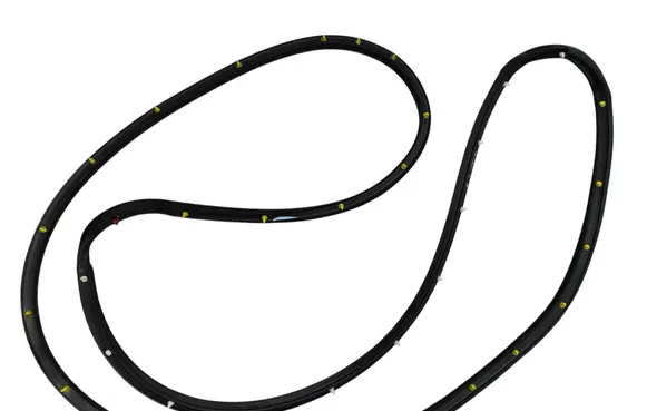 Jeep Grand Cherokee WL Rubber seal front coupe door 31088142 68376138AC