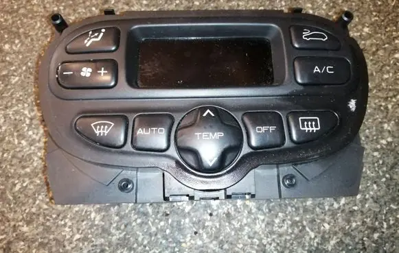 Peugeot 307 Climate control unit 96430991XT