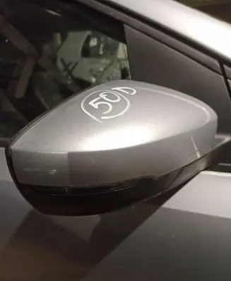 Volkswagen Polo V 6R Coupe wind mirror (mechanical) 