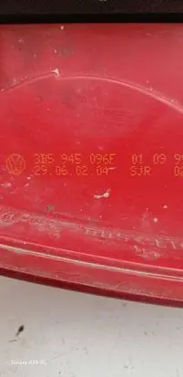 Volkswagen PASSAT B5 Rear/tail lights 3B5945096E