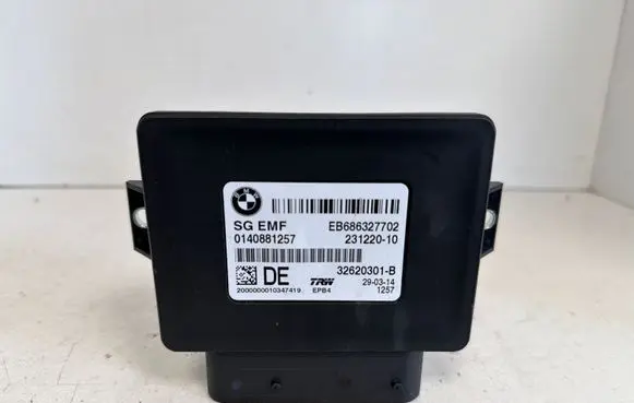 BMW 5 F10 F11 Hand brake control module 6863277 32620301B 0140881257