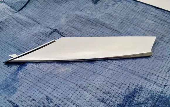 Tesla Model S Front bumper splitter molding 105637800C