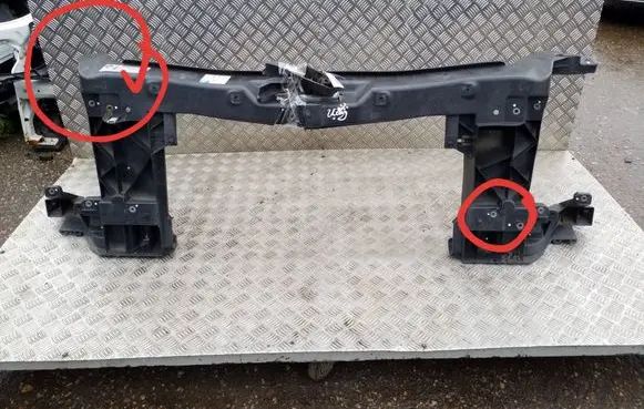 Volkswagen Crafter Top upper radiator support slam panel 2E0805591A