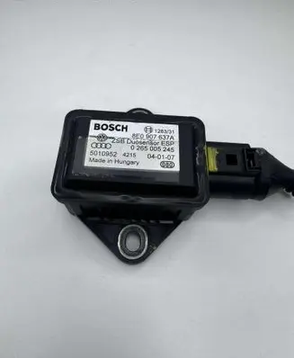 Audi A6 S6 C6 4F ESP acceleration yaw rate sensor 8E0907637A 5010952 0265005245