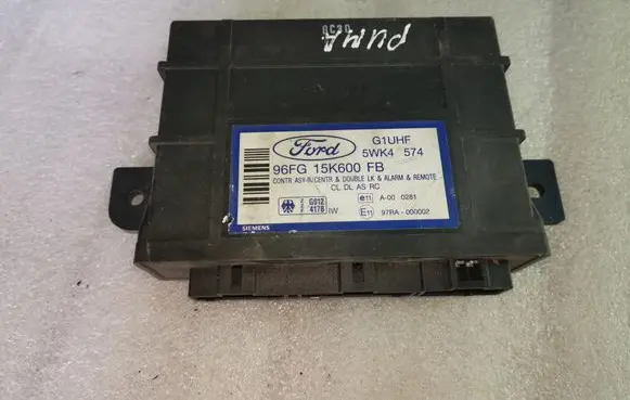 Ford Puma Comfort/convenience module 96FG15K600FB