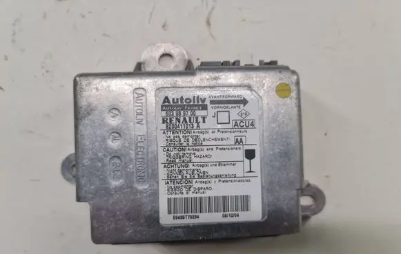Renault Scenic II - Grand scenic II Airbag control unit/module 8200411013A 603989700