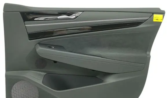 Front door card panel trim