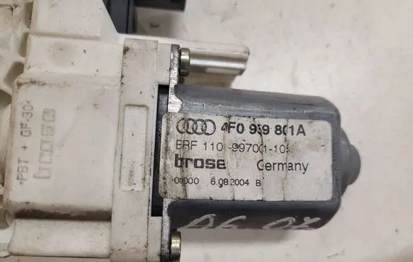 Audi A6 S6 C6 4F Rear door window regulator motor 4F0959801A 1101997001105