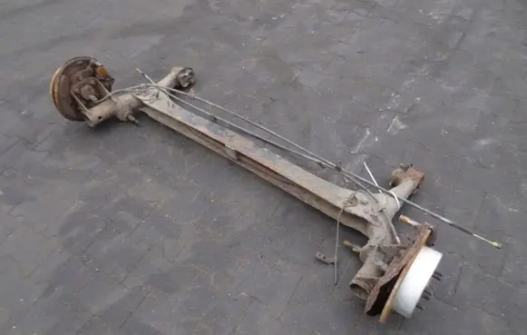 Toyota Prius (XW20) Rear axle beam with reductor 