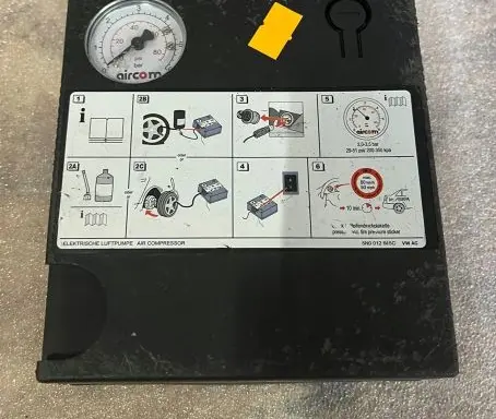 Audi Q5 SQ5 Tire air pump compressor 5N0012645C