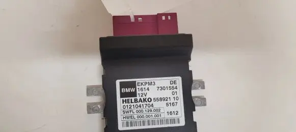 BMW 5 F10 F11 Fuel injection pump control unit/module 7301554 55892110 0121041704