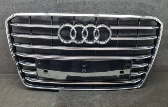 Audi A8 S8 D4 4H Front bumper upper radiator grill 4H0853651AA 4H0853651AB